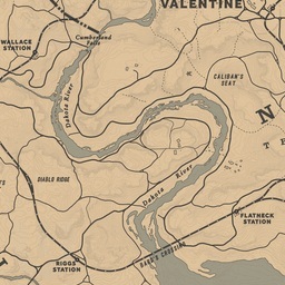 Red Dead Redemption 2 Map